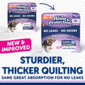 Hartz Home Protection Super Absorbent Odor Eliminating Lavender Scented No Leak Dog Pads, 50 count