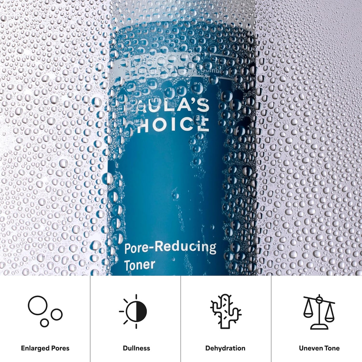 Paula's Choice SKIN BALANCING Pore-Reducing Face Toner with Niacinamide, for Oily Skin & Combination, Minimizes Large Pores, Controls Oil & Shine, Hydrates & Replenishes, Fragrance-Free