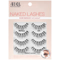 Ardell Naked Strip Lashes 421 Natural Looking False Eyelashes, 4 Pairs | Seamless Blend with Invisiband for Long-Lasting Lightweight Wispy Texture Adds Subtle Volume, Synthetic Hair, Cruelty Free