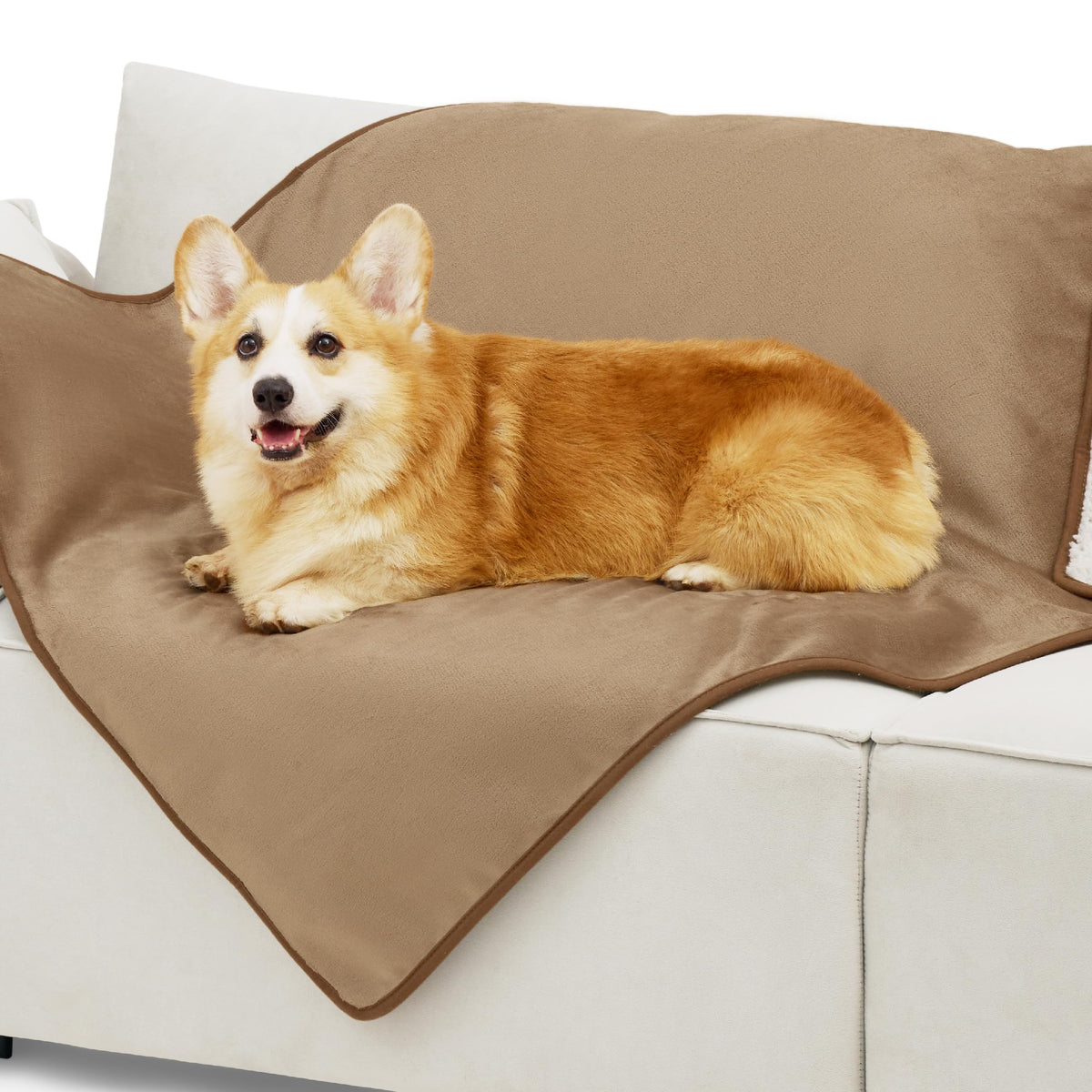 Bedsure Waterproof Dog Blankets for Small Dogs Soft Cat Blanket Warm,25X35