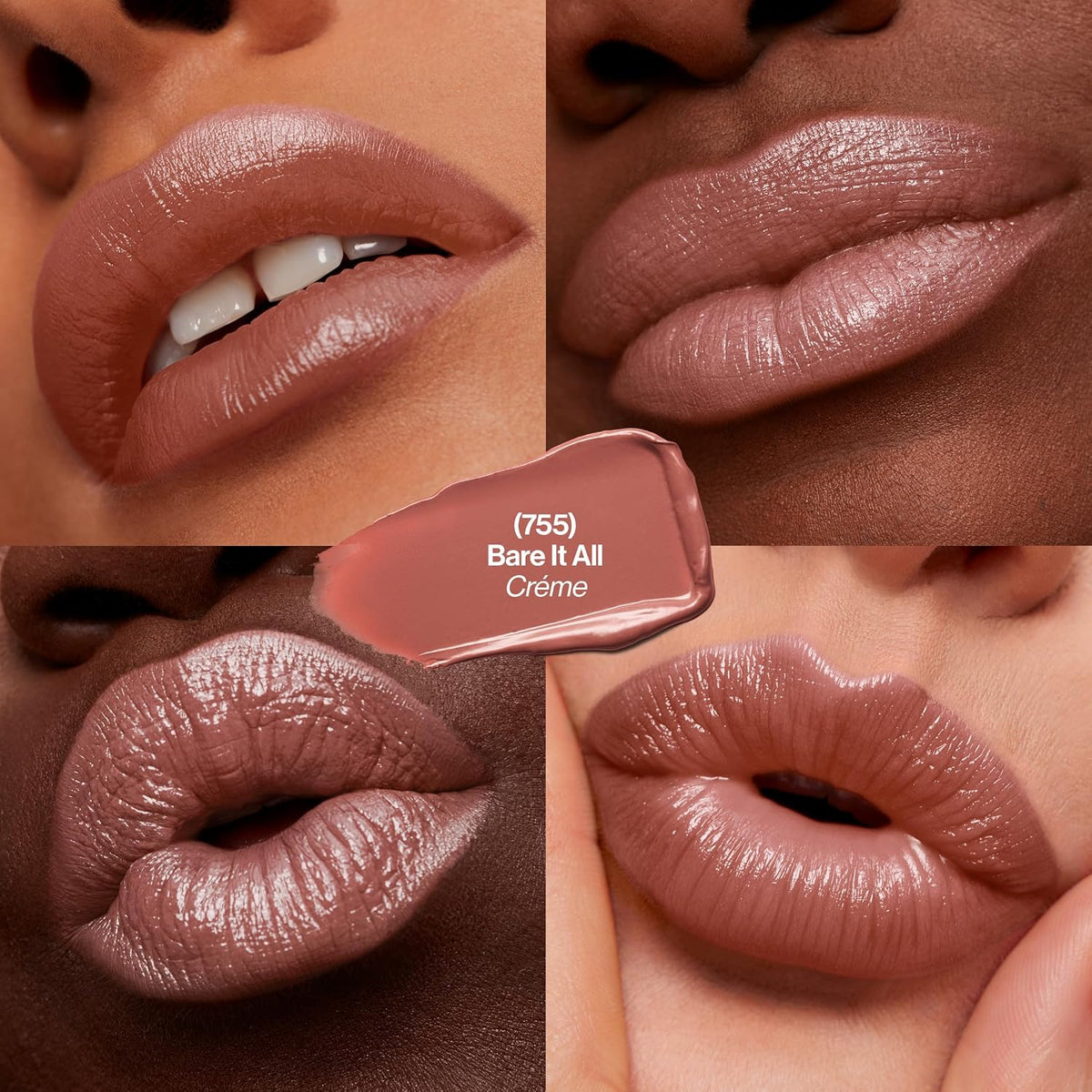 REVLON Super Lustrous Lipstick Gift Set, 5-Piece | 5-piece lipstick gift set. Creamy formula for soft, fuller-looking lips with a moisturized feel.