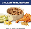 Hill's Science Diet Adult 1-6 Indoor Dry Cat Food, Chicken, 7 lb. Bag