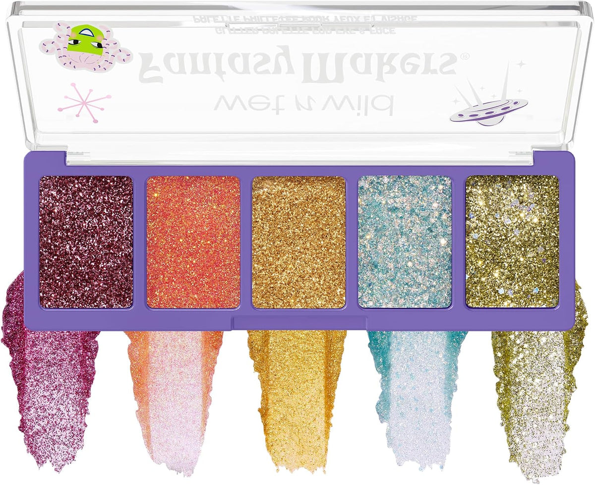 wet n wild Fantasy Makers - Glitter Palette for Eye & Face - Candy Wasted