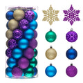 Valery Madelyn 50ct Christmas Tree Decorations Ball Ornaments 2 Inches
