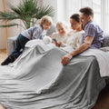 Bedsure GentleSoft Sherpa Fleece Blanket Queen Size for Bed, Non-Heated, Thick and Warm Throw for Women and Men, Soft Fuzzy Plush Queen Blanket for Winter, Brown, 90x90 Inches