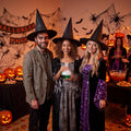 SATINIOR 2 Packs Halloween Witch Hats for Aldults Black Witch Hat Women
