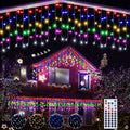 Lomotech Christmas Icicle Lights - 32Ft Christmas Lights,White