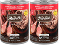 Merrick Grain Free Premium And Natural Canned Dog Food, Soft And Healthy Poultry Free Wet Recipe, Real Beef Lamb And Bison - (Pack of 12) 12.7 oz. Cans