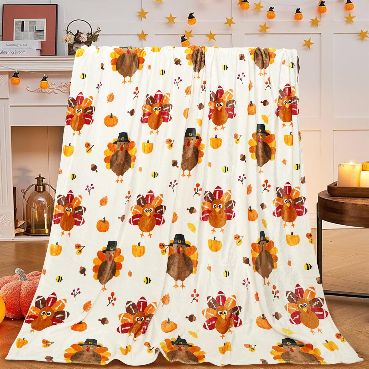 Christmas Dog Tree Blanket Soft Cozy Lightweight Xmas Throw Blanket for Couch Sofa Bed Living Room Home Decor for Boys Girls Kids Adults Gift 50x60 inch