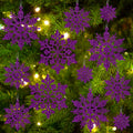 kockuu Christmas Decorations Snowflake Ornament White for Tree Decor Craft