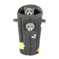 Outward Hound Hide-A-Squirrel Dog Toy – Interactive 2‑in‑1 Plush Puzzle with 6 Squeaky Removable Squirrels, X-Large