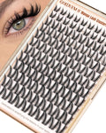 Goddvenus Manga Lash Clusters With Spikes Wispy Cluster Eyelash Extensions Fluffy Anime Eyelashes Clusters Reusable Faux Mink Fairy Individual Lash Extension (D Curve 12-18mm 204 pieces)