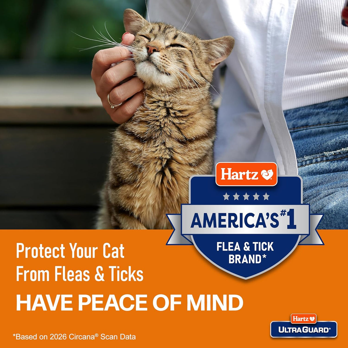 Hartz UltraGuard Topical Flea & Tick Prevention for Cats and Kittens - 3 Monthly Treatments
