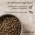 Diamond Naturals Adult Dry Dog Food Lamb Meal and Rice Formula Made with Quality Lamb Protein, Probiotics and Essential Nutrients to Support Balanced and Overall Health 40Lb