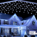 Lomotech Christmas Icicle Lights - 32Ft Christmas Lights,White