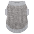 Cozy Lightweight Dog Sweaters Shirt for Small Puppies: Stretchable Beige Tank Top Attire, Perfect for Chihuahuas and Yorkies - Enhancing Comfort and Playfulness on Chilly Days - Medium