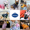 Blueberry Pet Cozy Soft Chenille Classy Striped Dog Sweater in Dusty Rose, Back Length 12", Pink Clothes for Dogs