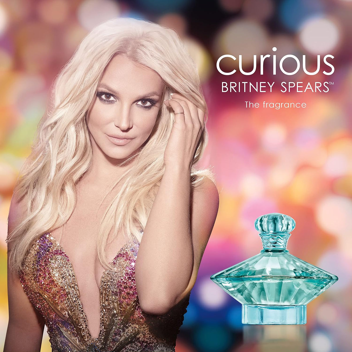 Britney Spears™ Curious, Eau De Parfum EDP Spray for Women, 3.3 Fl Oz / 100mL