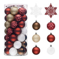 Valery Madelyn 50ct Christmas Tree Decorations Ball Ornaments 2 Inches