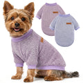 3 Pack Dog Sweaters for Small Dogs Girl Boy Winter Fleece Clothes Warm Soft Dog Sweatshirt Outfit for Dogs Cats Pet Apparel
