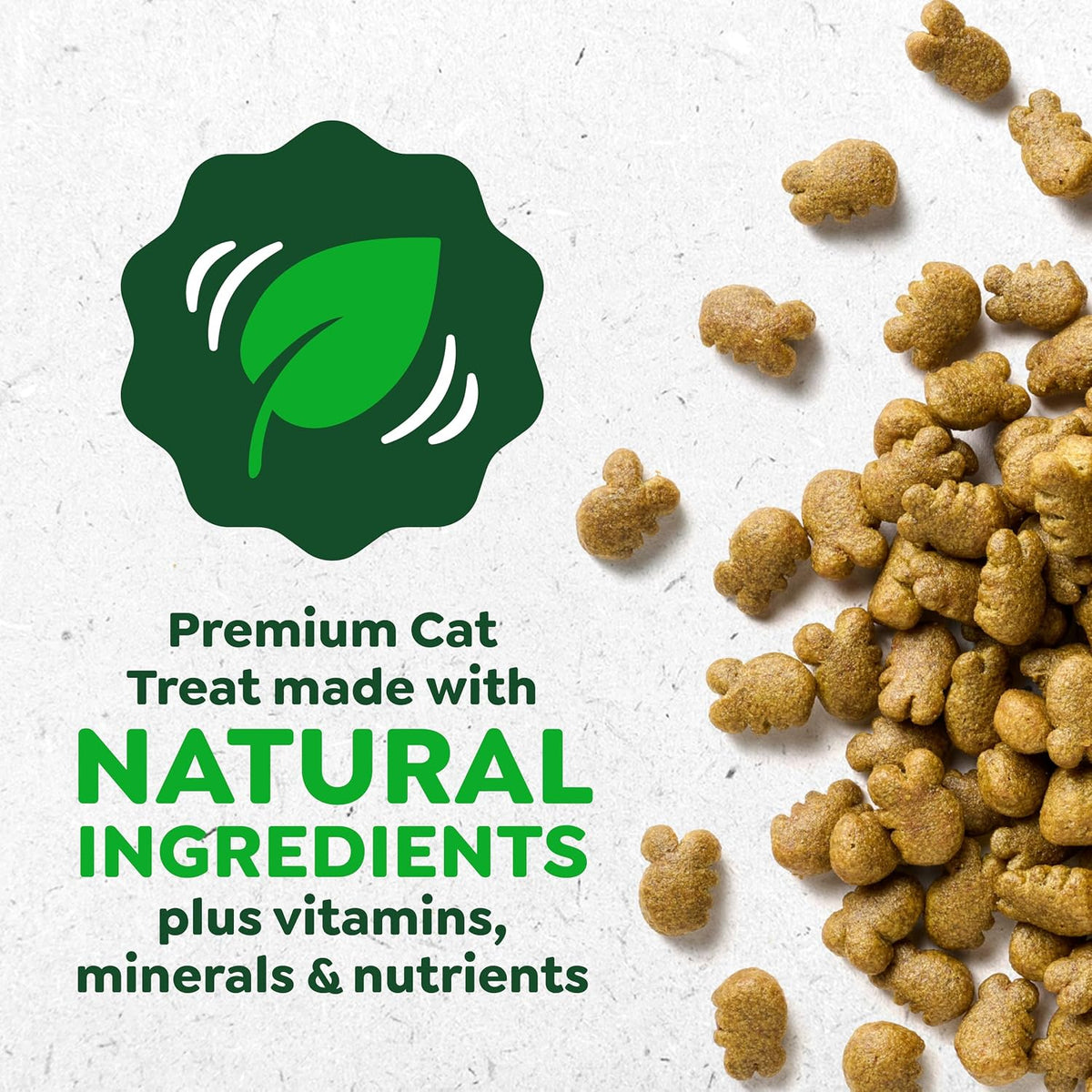 Greenies Cat Treats, Feline Veterinarian-Recommended Adult Natural Dental Cat Treats, Savory Salmon Flavor, 4.6 oz. Pouch