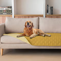 gogobunny Waterproof Pet Blanket for Bed, Washable Couch Cover for Dog Cat