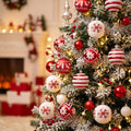 Valery Madelyn 24ct Christmas Ornaments Tree Decorations Set 2.36 Inch