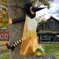 Giiffu Halloween Decorations Outdoor 57" Crashing Witch into Tree Decor