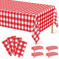 3 Pack Thanksgiving Tablecloths, 108" x 54" Disposable Turkey Table Cloth