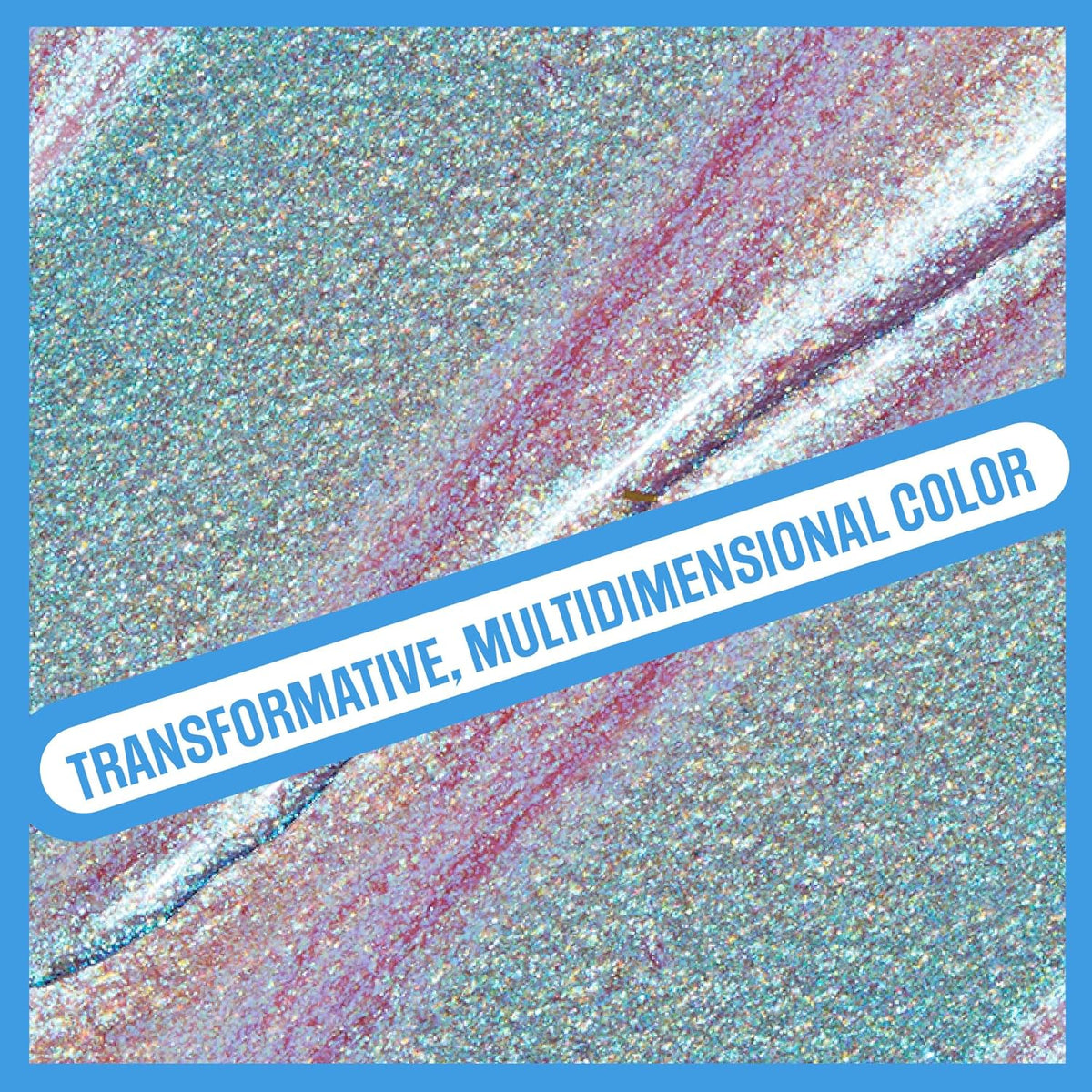 wet n wild Halloween Fantasy Makers Chameleon Chrome Lip Foil, Intense Multi-Chrome Pigment, Mesmerizing Blendable Color Shift Foil Finish, Cruelty-Free - Nymph's Whisper