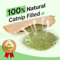 Potaroma Cat Toys Pack of 2 with 6000mg A+ Organic Catnip, Soft Sisal Material Indoor Kitten Scratching and Kicker Toys, Drives Bored Cats Crazy with Fun Interactive Chew
