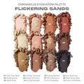 Morphe ChromaPlus 12-Pan Eyeshadow Palette - High Pigment Eye Makeup with Shimmer, Matte & Metallic Eye Shadow - Neutral Eyeshadow Makeup Collection for All-Day Wear - Flickering Sands (0.52 oz)