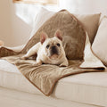Bedsure Waterproof Dog Blankets for Small Dogs Soft Cat Blanket Warm,25X35