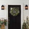 National Tree Company 24in Pre-Lit Crestwood Spruce Christmas Wreath