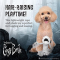 Warner Bros Corpse Bride Scraps the Dog Rope Toy, Medium, 9 Inch