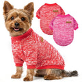 3 Pack Dog Sweaters for Small Dogs Girl Boy Winter Fleece Clothes Warm Soft Dog Sweatshirt Outfit for Dogs Cats Pet Apparel