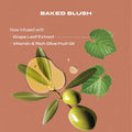 Milani Baked Blush, Updated Powder Blush for Cheeks, Cruelty Free Makeup - Shape, Contour & Highlight Face for a Shimmery or Matte Finish - Luminoso