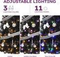 YITAHOME Prelit Black Halloween Christmas Tree 6ft with Remote
