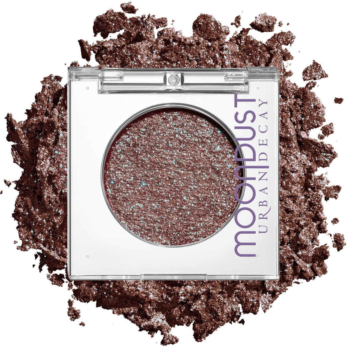 Urban Decay 24/7 Moondust Glitter Eyeshadow Single, Buildable Sparkly Eye Glitter, Long-lasting Shimmer Finish, Reflective Iridescent Eye Shadow Topper, Wet Look Effect - 0.06 oz