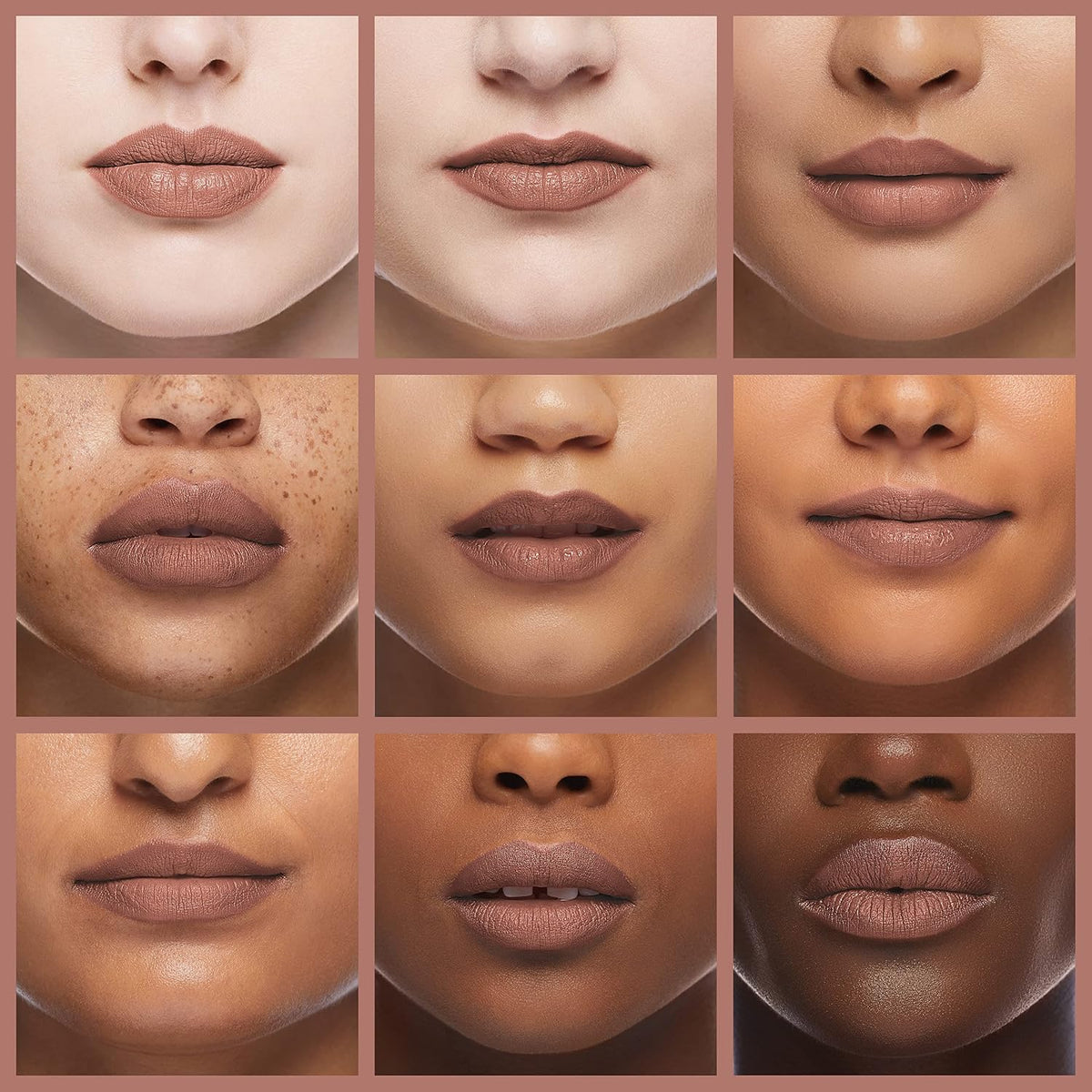 wet n wild Mega Last Matte Lip Color, Semi Matte Hyaluronic Acid Infused, Long Lasting Full Coverage for a Nourishing Pout, Cruelty-Free & Vegan - Skin-ny Dipping