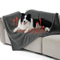 Bedsure Waterproof Dog Blankets for Small Dogs Soft Cat Blanket Warm,25X35