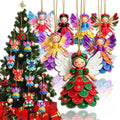 18Pcs Colorful Angel Christmas Ornaments