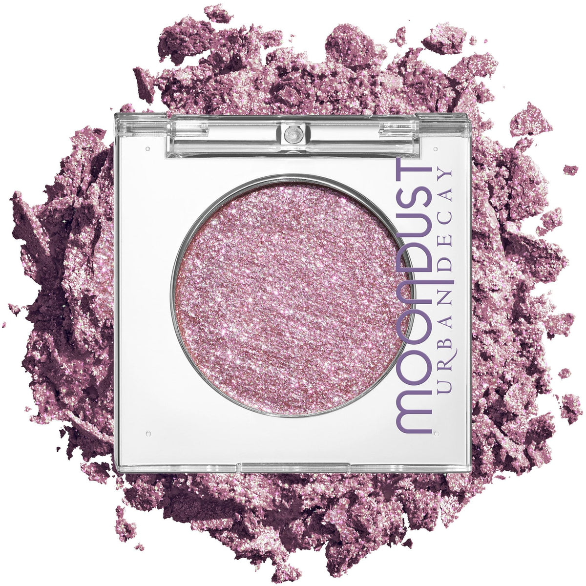 Urban Decay 24/7 Moondust Glitter Eyeshadow Single, Buildable Sparkly Eye Glitter, Long-lasting Shimmer Finish, Reflective Iridescent Eye Shadow Topper, Wet Look Effect - 0.06 oz