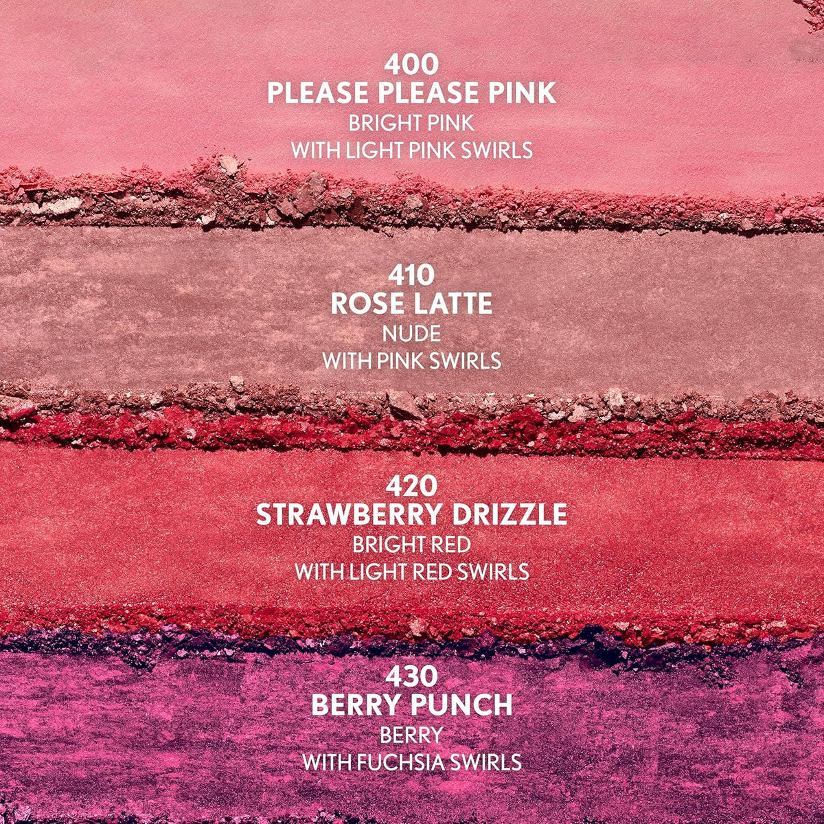 COVERGIRL TruBlend Skin Enhancer Baked Luminous Blush, with Hyaluronic Acid & White Rose Extract, Blends Seamlessly - Please Please Pink (Bright Pink with Light Swirls)