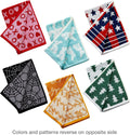 SKL Home Seasonal Jacquard Hand Towel Gift Set, 6 Count, Multicolored